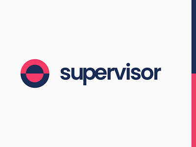 Supervisor branding branding design logo logodesign supervisor ui uidesign ux webdesign website