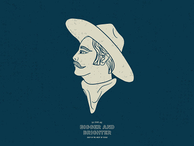 Cowboy cowboy cowboy hat desert hat illustration man ranch rancher texas vintage western yeehaw
