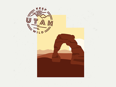 Keep Utah Wild Graphic