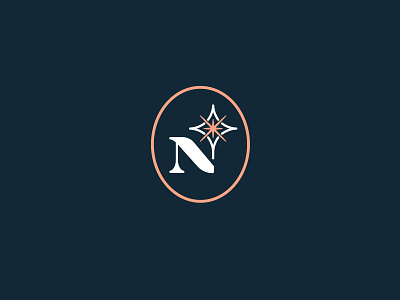 Nova Nail Bar Mark badge badge logo badgedesign branding logo design salon logo star starburst