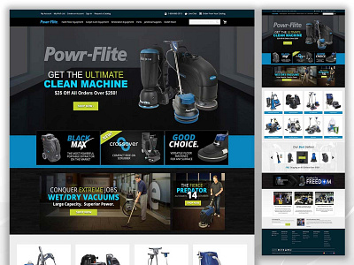 Powr-Flite Theme for Magento 2