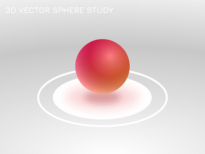 3D Vector Sphere Study 3d 3d art concept design css figma sketch app sketchapp ui vector vector illustration visual design
