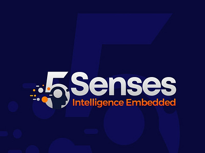 5 Senses Logo Design