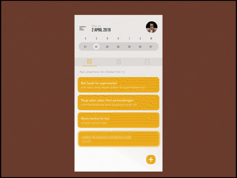 To Do List animation app branding css daily ui dailycreativechallange design flat homepage html illustration indonesia interactive minimal modern design typography ui ux web website