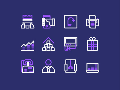 Business Project icon sets.