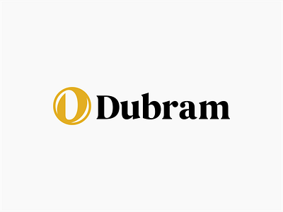 Dubram brand logo logodesign