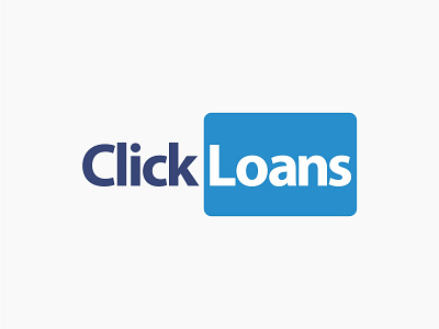 Click Loans click clickloans loans logo logodesign