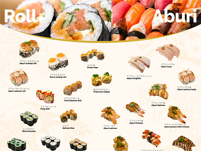 Ginza Sushi Menu