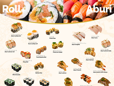 Ginza Sushi Menu