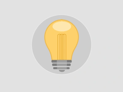 Light Bulb edison icon light bulb