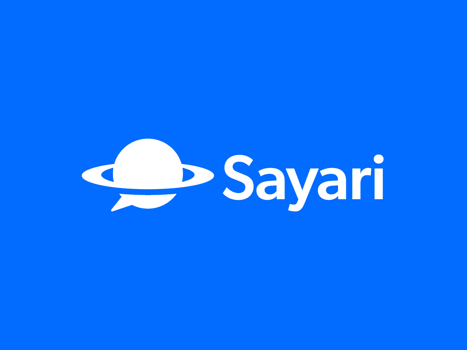 Sayari | Logo Design 🪐 branding design graphic design graphic designer icon illustration logo logo design minimal vector