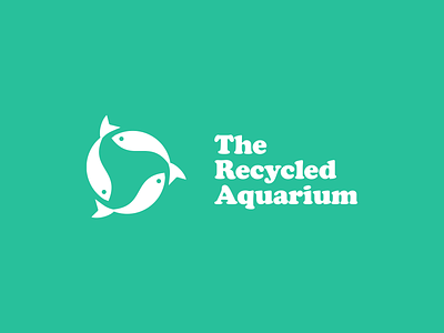 The Recycled Aquarium | Logo Design branding design graphic design graphic designer icon illustration logo logo design minimal vector