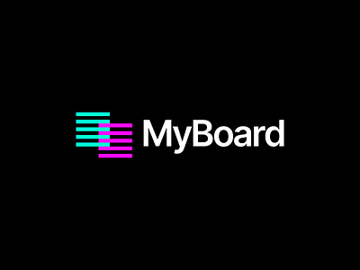 MyBoard | Logo Design branding design graphic design graphic designer icon illustration logo logo design minimal vector