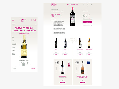 Wine Shop ecommerce website wine wine bottle wine shop winery