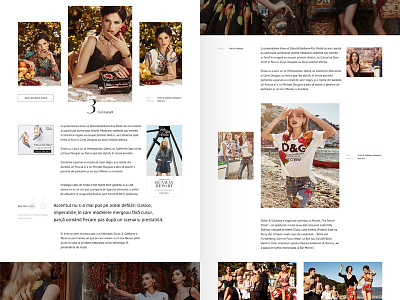 Article - Fashion Magazine article editorial fashion magazine