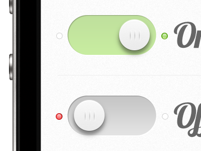 On Off Switch for iOS App