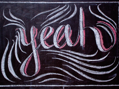 every time... chalk
