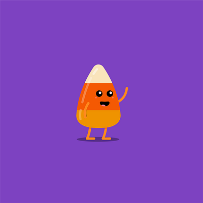 Cute Candy Corn candy corn cute halloween illustration illustrator