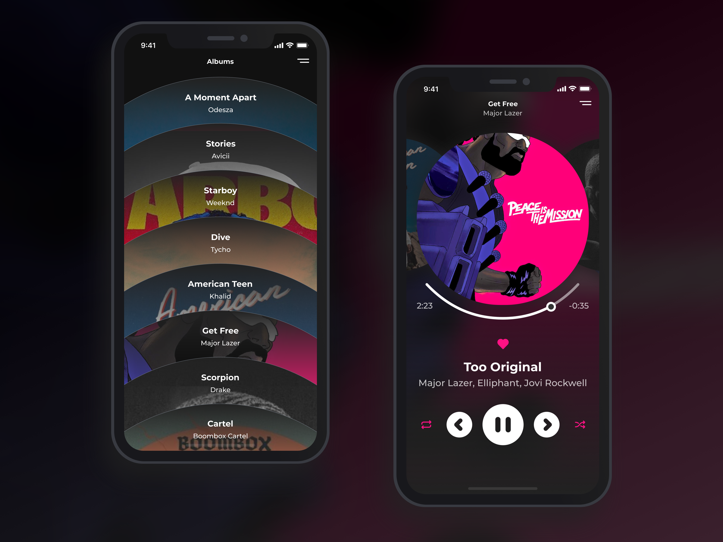 Musical me app. Дизайн музыкального приложения. Интерфейс музыкального приложения. Дизайн музыкального плеера. Плеер приложение дизайн.