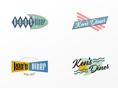 Rejected Ken's Diner logo