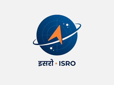 ISRO : Logo Concept Redesign adobe animation concept design graphic design illustration illustrator isro logo minimal redesign