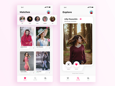 Dating App UI Part-1