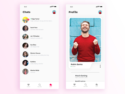 Dating App UI Part-2