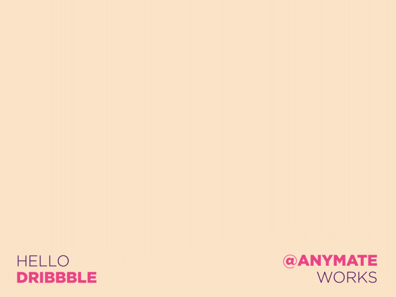 Hello Dribbble! adobe first shot 2d animation animation dribbble after affects