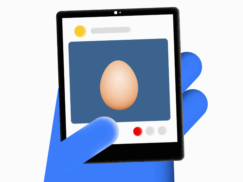 World Record Egg 🐓 adobe after effect animation branding cartoon character design geometric graphic design illustration illustrator logo loop motion graphics ui ux vector