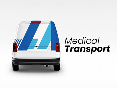Concept Logo for LA Medical Transport adobe branding character design flat geometric graphic design icon illustration illustrator logo mockup ui vector