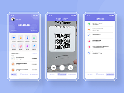 Mobile Banking UI Concept