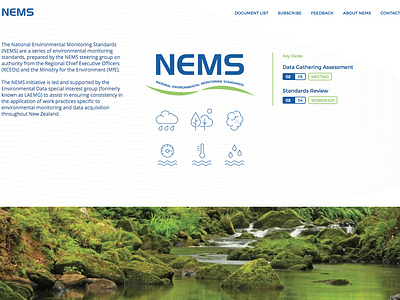 National Environmental Monitoring Standards — Web