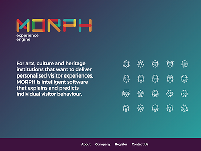 Morph Experience Engine — Web archives galleries glam libraries museums ui ux web