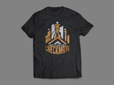 Checkmate t shirt design