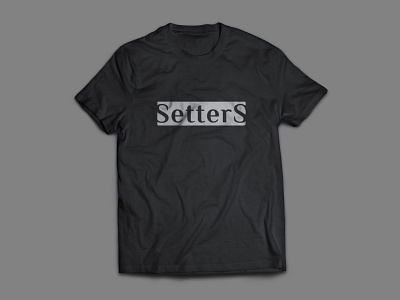 Setters T shirt design branding creative design design flat graphic design logo t shirt t shirt t shirt design tee teespring tshirtdesign typography