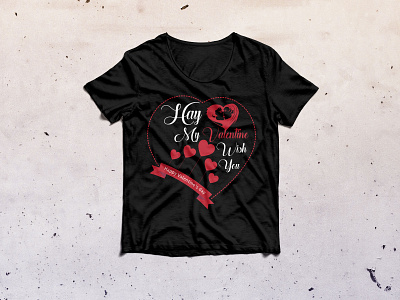 Valentine Day T shirt Design