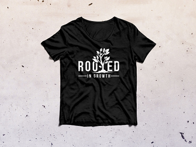 Rooted in Growth T-Shirt design branding bulk t shirt creative design custom t shirt design flat graphic design illustration letter logo logo shirt design t shirt t shirt t shirt design t shirt design trendy t shirt tshirt tshirt design vector