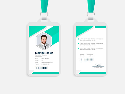 Office Business Id Card Design