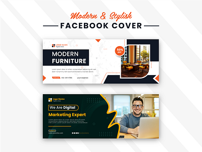 Modern Furniture and Marketing Expert Facebook cover Page Design banner cover cover design creative design design facebook facebook banner facebook cover facebook cover design facebook cover page facebook page facebook post graphic design meta meta cover meta cover design post design social cover social media post web banner