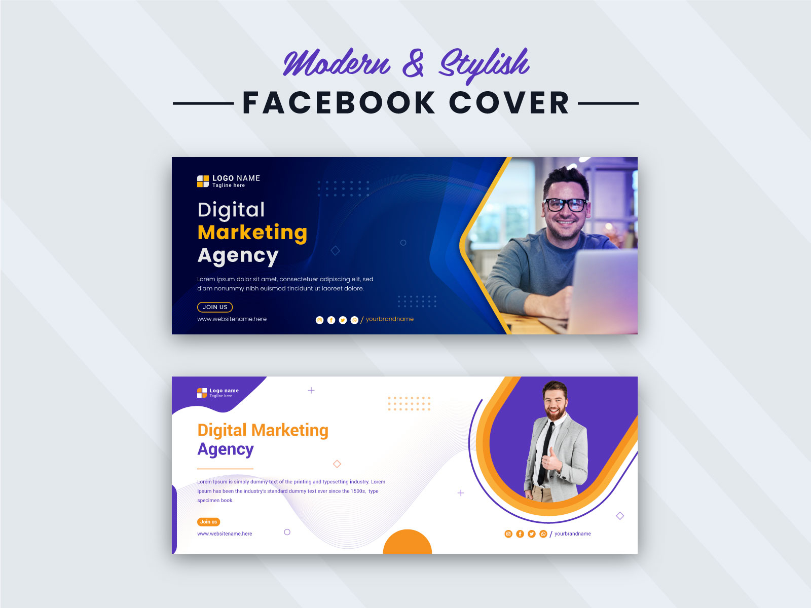 Digital Marketing Agency Facebook cover Page Design by Md Jewel Rana on ...