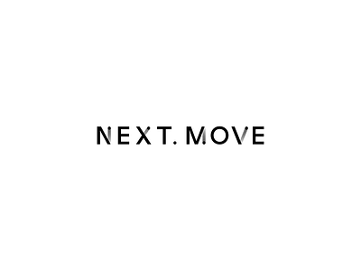 Next.Move Logo animation branding clear dark fitness logo logomanual modern logo motion move movement movement logo next training ui ux