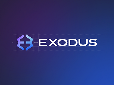 Exodus Logo 2022 (Symbol + Typography)