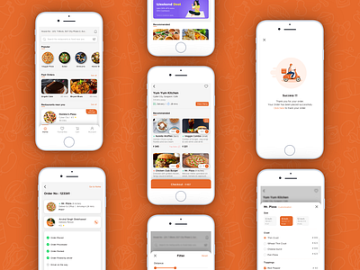 Food Mobile App UI