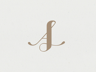 AL monogram a al branding identity l lettering logo monogram type typography