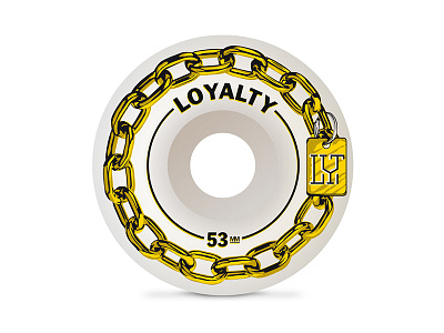 Gold dog chain | Skateboard Wheel