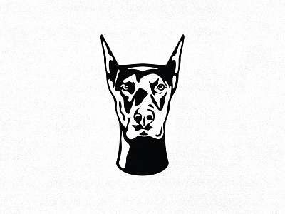 Loyalty Hardware dobermann dog hardware illustration isotype logo skate skateboard