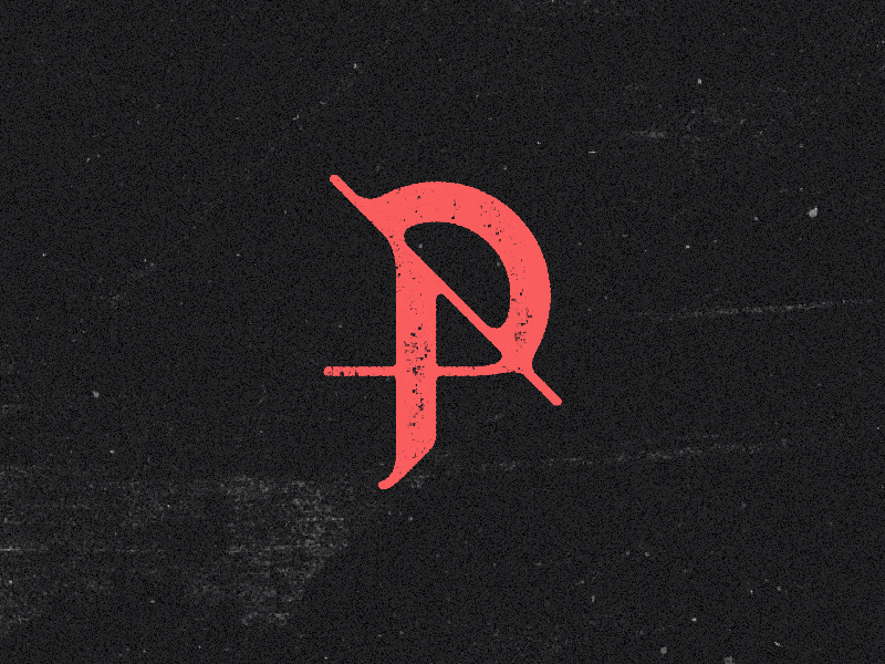 AP Monogram techno dj fanart logotype typography type p a logo monogram