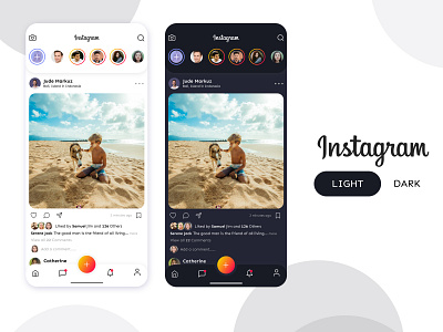 Instagram new design concept