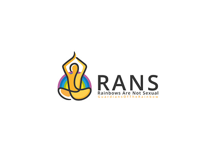 Rans Yoga logo design brand design brand identity flat logo logo collection logo folio mascot logo minimal modern logo online logo professional logo simple logo vintage logo yoga yoga logo youtube