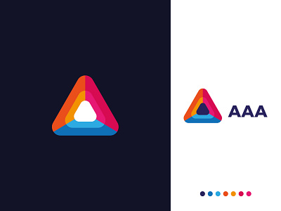 AAA modern logo by Md. Imran Hossain on Dribbble